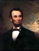 George H Story Abraham Lincoln oil on canvas